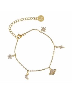 Pulsera Charming Universe Anartxy dorada