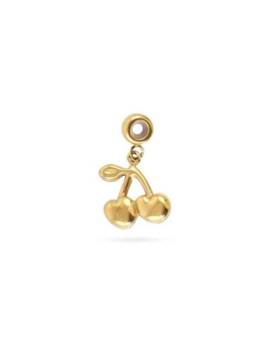 Charms Cherry Anartxy dorado