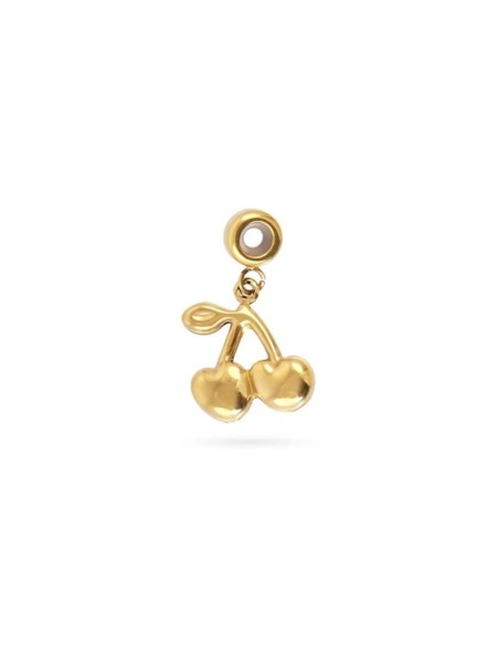 Charms Cherry Anartxy dorado