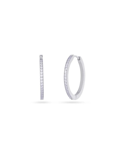 Pendientes Sparkle Irelis Anartxy plateado