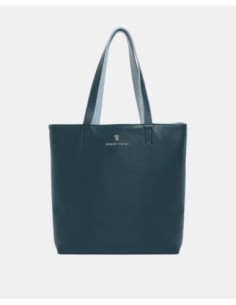 Shopper grano reversible con neceser Azul Robert Pietri