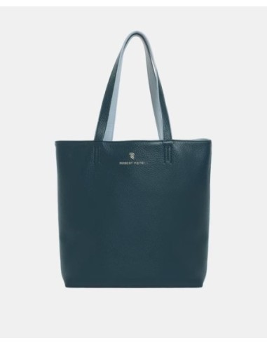 Shopper grano reversible con neceser Azul Robert Pietri