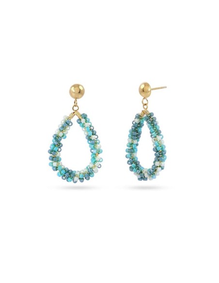 Pendientes Anartxy Spirit Lull verde
