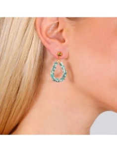 Pendientes Anartxy Spirit Lull verde 2