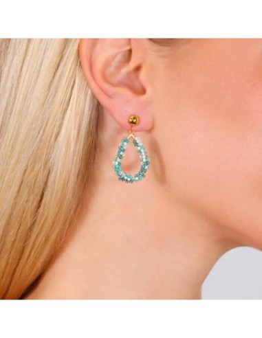 Pendientes Anartxy Spirit Lull verde