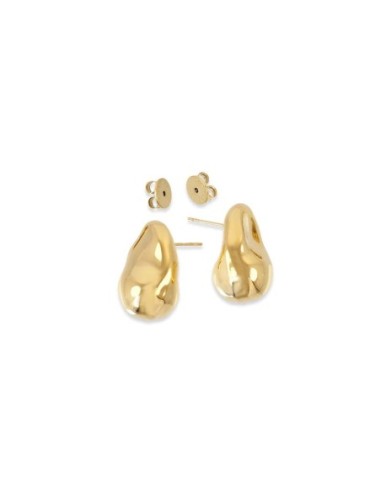 Pendientes Anartxy  Waves Core dorado