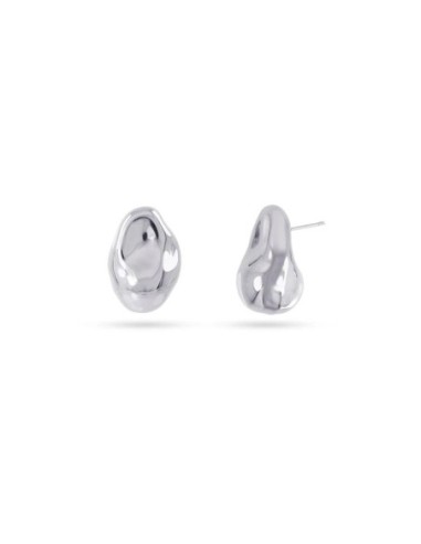 Pendientes Anartxy  Waves Core plateado