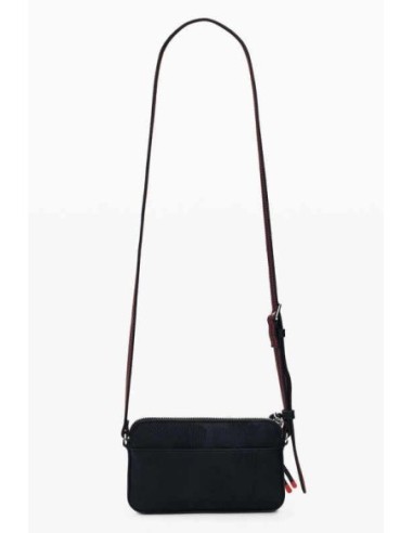 Monedero bandolera Desigual textura pequeño