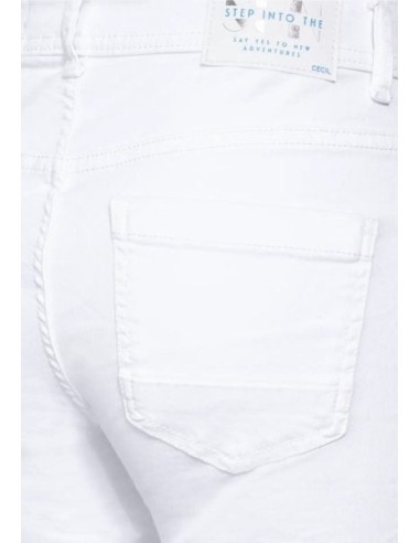 Pantalón Cecil Jeans Toronto Blanco