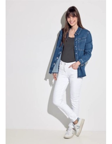 Pantalón Cecil Jeans Toronto Blanco