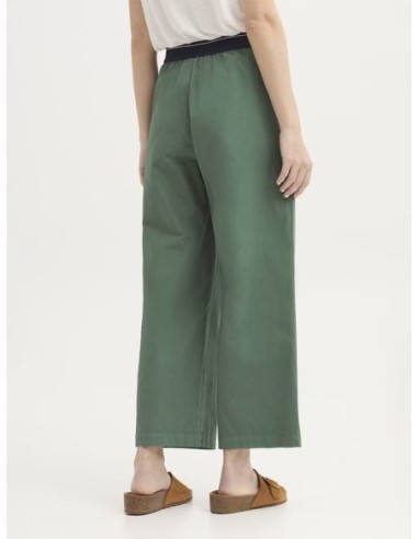 Pantalón de popelín sobretintado con goma Nice Things