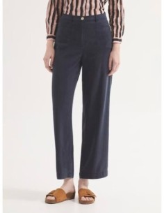 Pantalón de Tencel sobretintado con bolsillos Nice Things marino