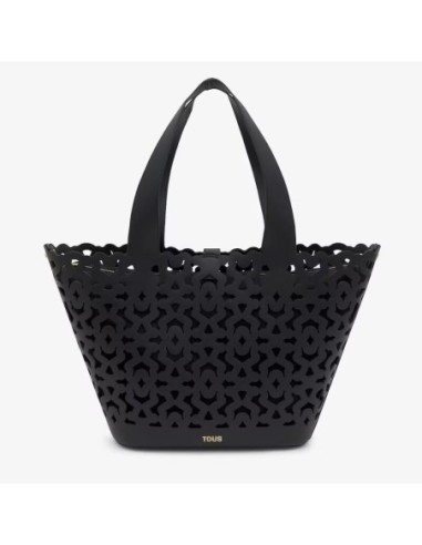 Capazo grande negro TOUS Bear Shock
