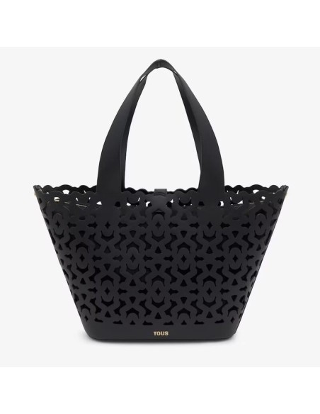 Capazo grande negro TOUS Bear Shock