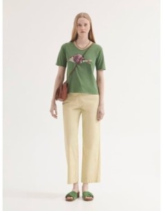 Camiseta de algodón Peonia Fish Nice Things 2