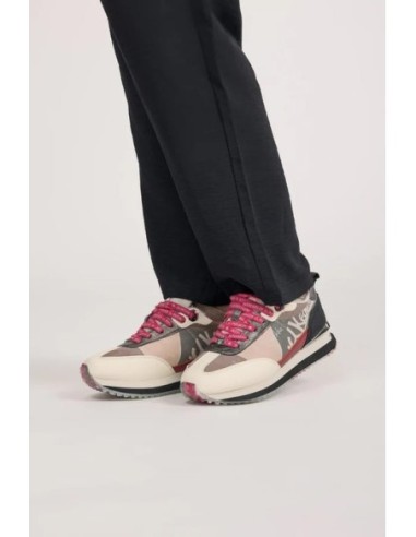 Deportivos rosa y blancos Anekke