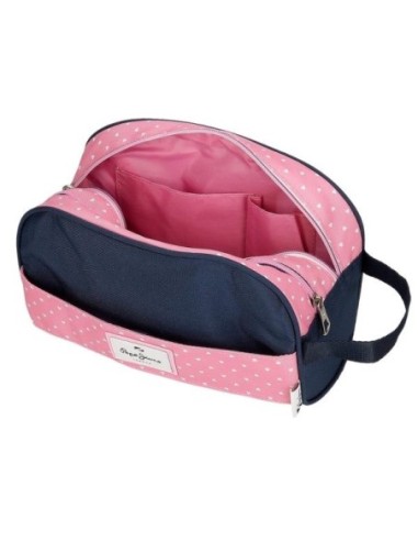 Neceser Pepe Jeans Noni Denim Dos Compartimentos