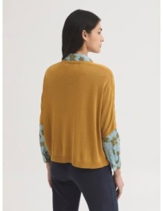 Chaqueta fluida con cuello en pico Nice Things 2