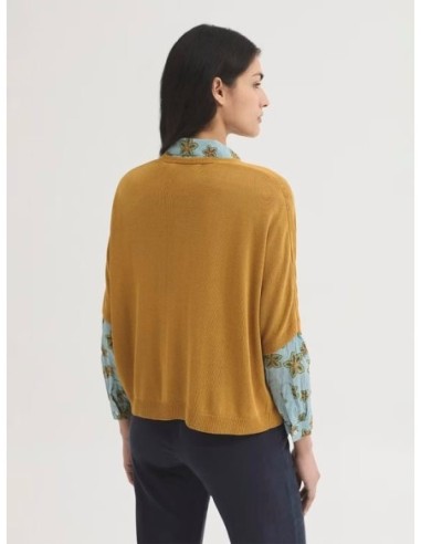 Chaqueta fluida con cuello en pico Nice Things