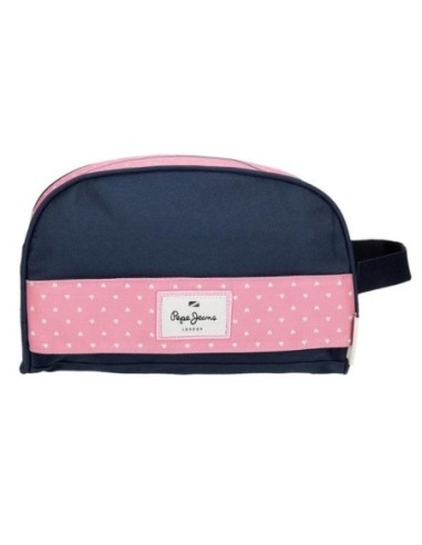 Neceser Pepe Jeans Noni Denim Dos Compartimentos