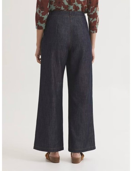 Pantalón con pinzas de denim y Tencel Nice Things