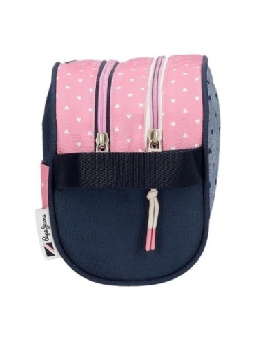 Neceser Pepe Jeans Noni Denim Dos Compartimentos