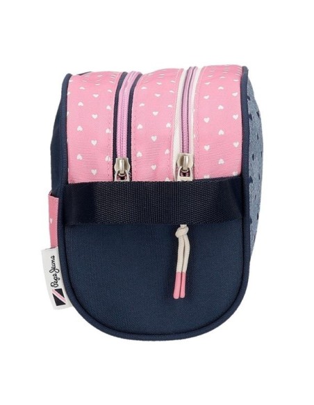 Neceser Pepe Jeans Noni Denim Dos Compartimentos