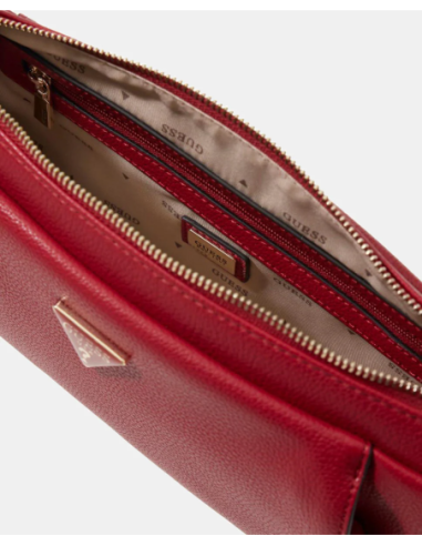Bolso Devon Crossbody Dark Cherry Guess