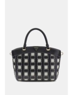 Bolso Frankie Satchel Negro Guess