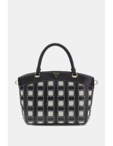 Bolso Frankie Satchel Negro Guess