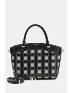 Bolso Frankie Satchel Negro Guess 2