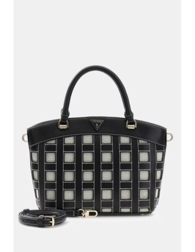 Bolso Frankie Satchel Negro Guess