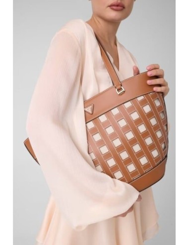 Bolsa Frankie Tote Marrón Guess