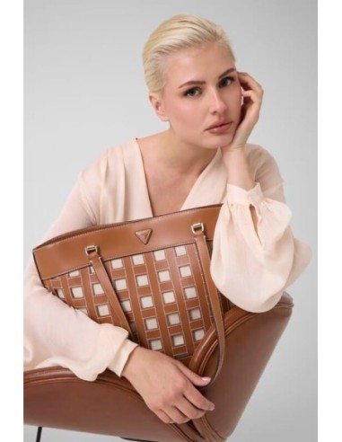 Bolsa Frankie Tote Marrón Guess
