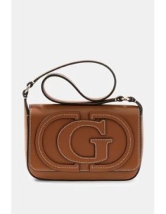 Bolsa con logo Ruby Marrón Guess