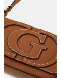 Bolsa con logo Ruby Marrón Guess 2
