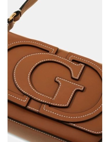 Bolsa con logo Ruby Marrón Guess