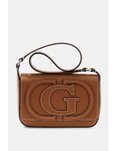 Bolsa con logo Ruby Marrón Guess