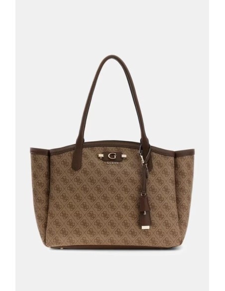 Bolso Tote Lindsey Marrón Guess
