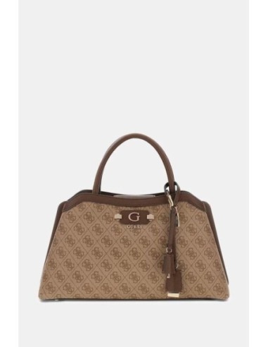 Bolso bandolera Lindsey Marrón multi Guess
