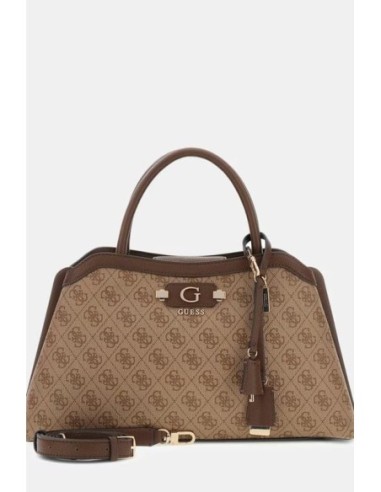 Bolso bandolera Lindsey Marrón multi Guess