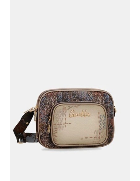 Bandolera con bolsillo frontal Blossom Anekke
