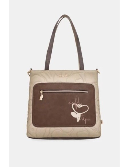 Bolso de hombro cuadrado Blossom Anekke