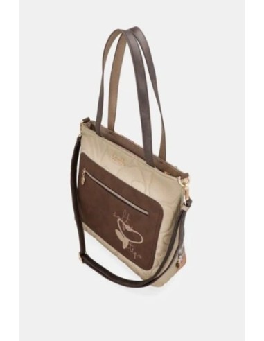 Bolso de hombro cuadrado Blossom Anekke