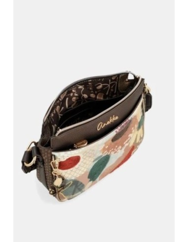 Bandolera estampada Blossom Anekke