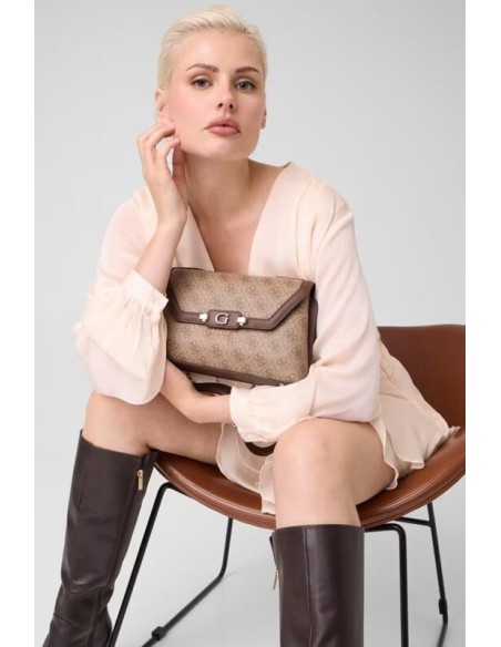 Bolso Lindsey Crossbody Marrón Multicolor