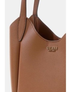 Bolso tipo cubo Melody Marrón Claro Guess 2