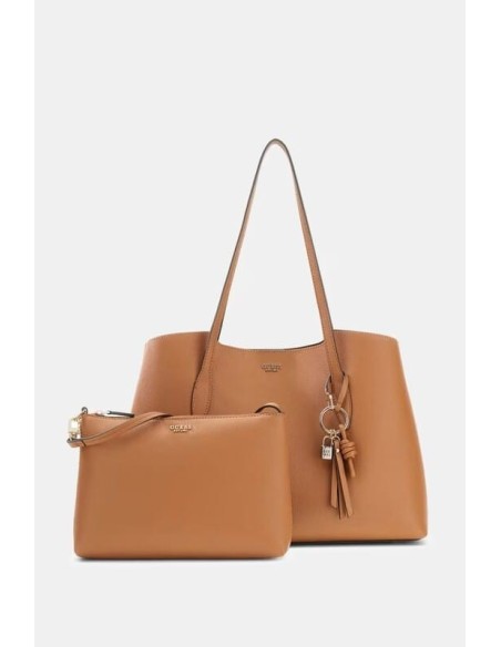 Bolso tote Melody Marrón Claro Guess