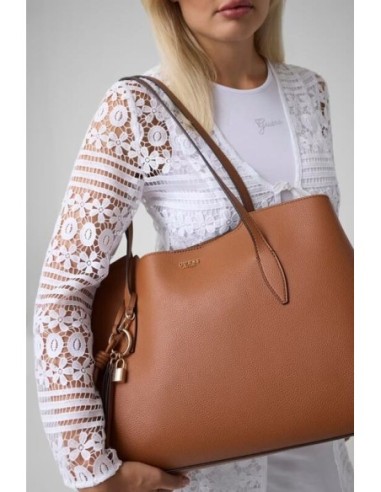 Bolso tote Melody Marrón Claro Guess