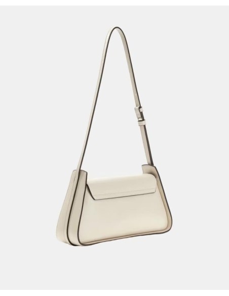 Bolso de hombro Xena blanco roto Guess